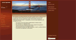 Desktop Screenshot of lynessappraisals.com